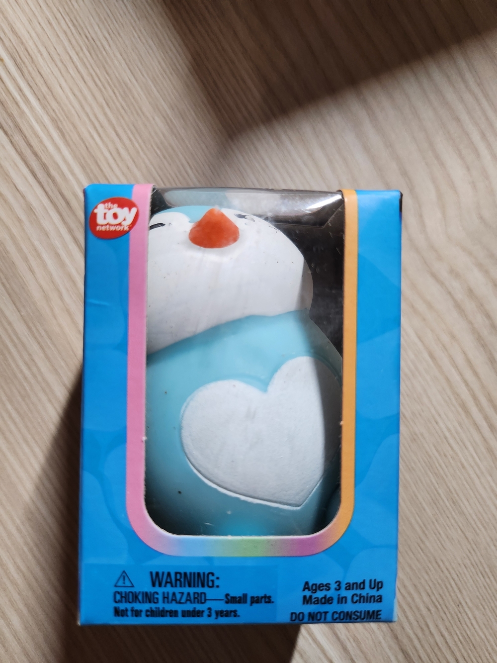 The Toy Network Marshmallow Penguin Squishy- Blue